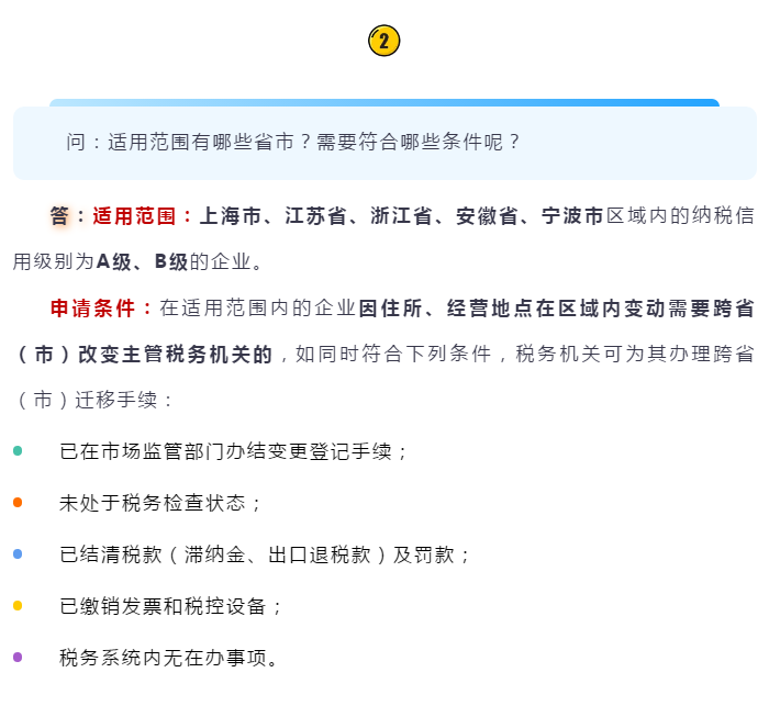 長三角區(qū)域企業(yè)跨?。ㄊ校┻w移可以“一網(wǎng)通辦”啦！具體細節(jié)點在這里