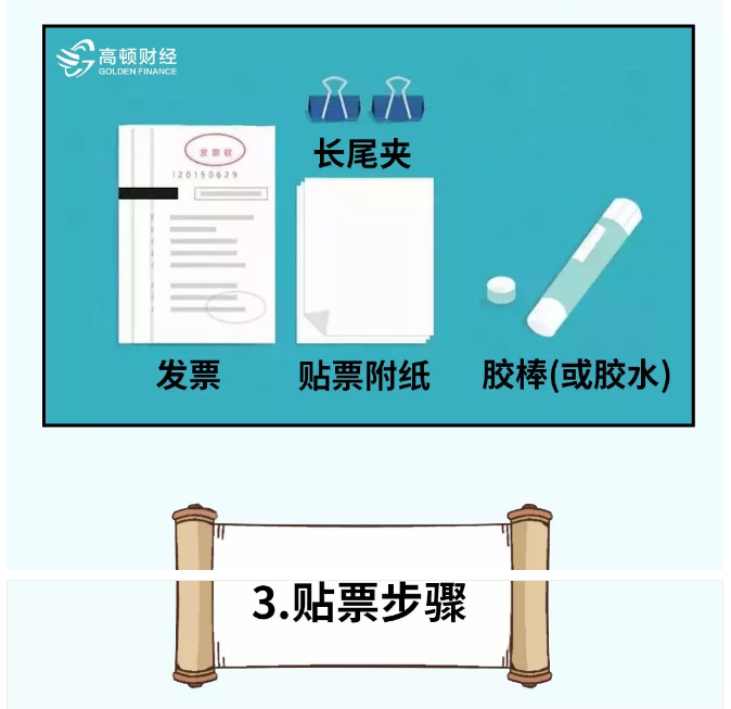 貼憑證時(shí)，如何快速搞定大疊發(fā)票？老會(huì)計(jì)的方法太簡單了?。ǜ紧~鱗貼票法）