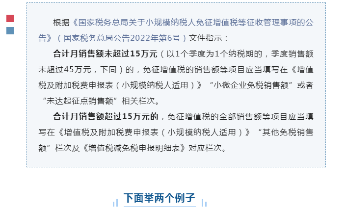 @小規(guī)模納稅人，7月增值稅申報表填報指引來了！