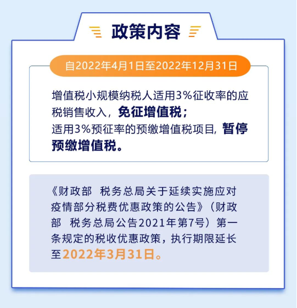 增值稅小規(guī)模納稅人免征增值稅“大禮包”來啦！